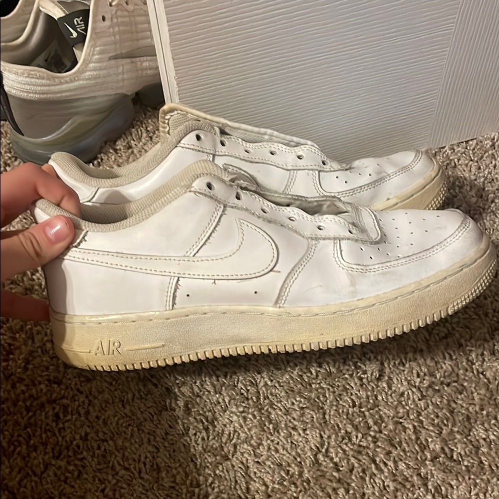 White Nike Air Forces